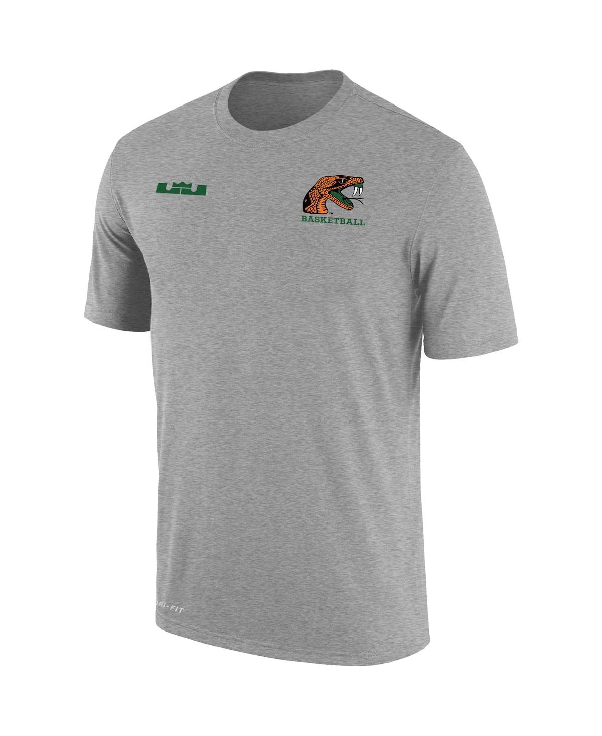 Men's Nike x LeBron JamesFlorida A&M Rattlers Collection Performance T-shirt - Gray