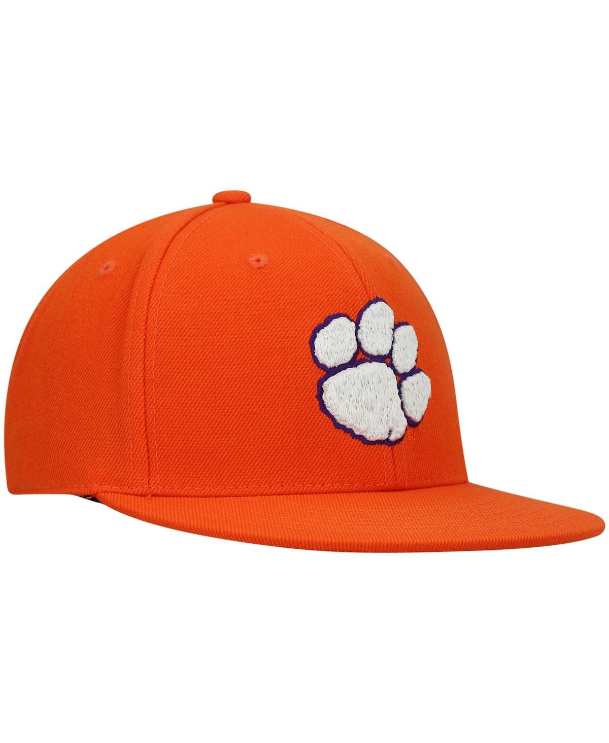 Men's Top of the WorldClemson Tigers Team Color Fitted Hat - Orange
