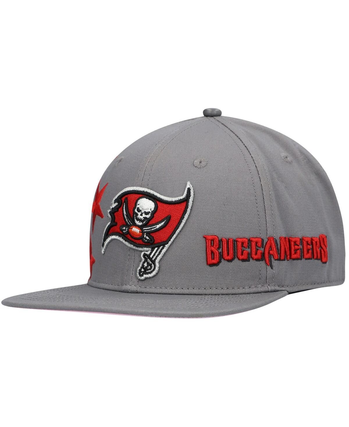 Men's Pro Standard Pink Tampa Bay Buccaneers Stars Snapback Hat - Pink