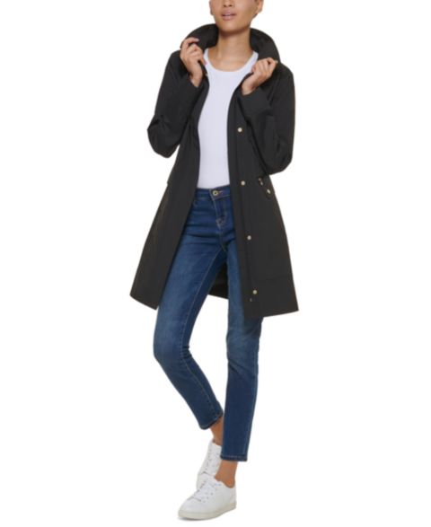 Женские куртки Cole Haan Packable Hooded Raincoat