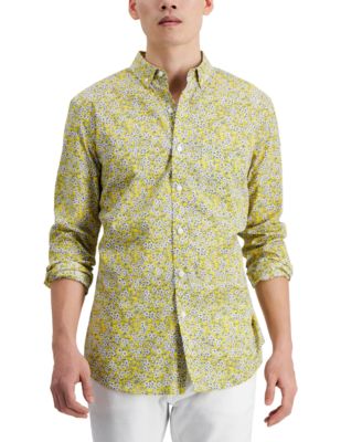 macys mens floral shirt