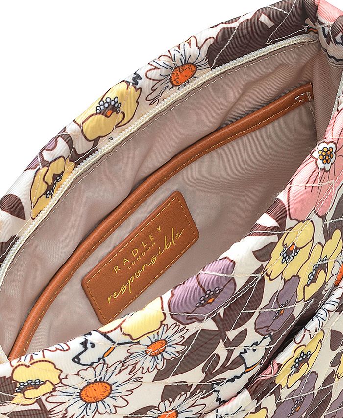 Radley London Women's Finsbury Park 60's Floral Quilt Small Ziptop