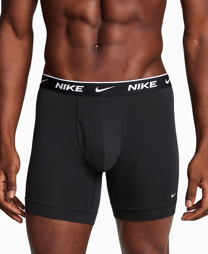 Nike Men's 3-Pk. Dri-FIT Essential Cotton Stretch Boxer Briefs - Macy's
