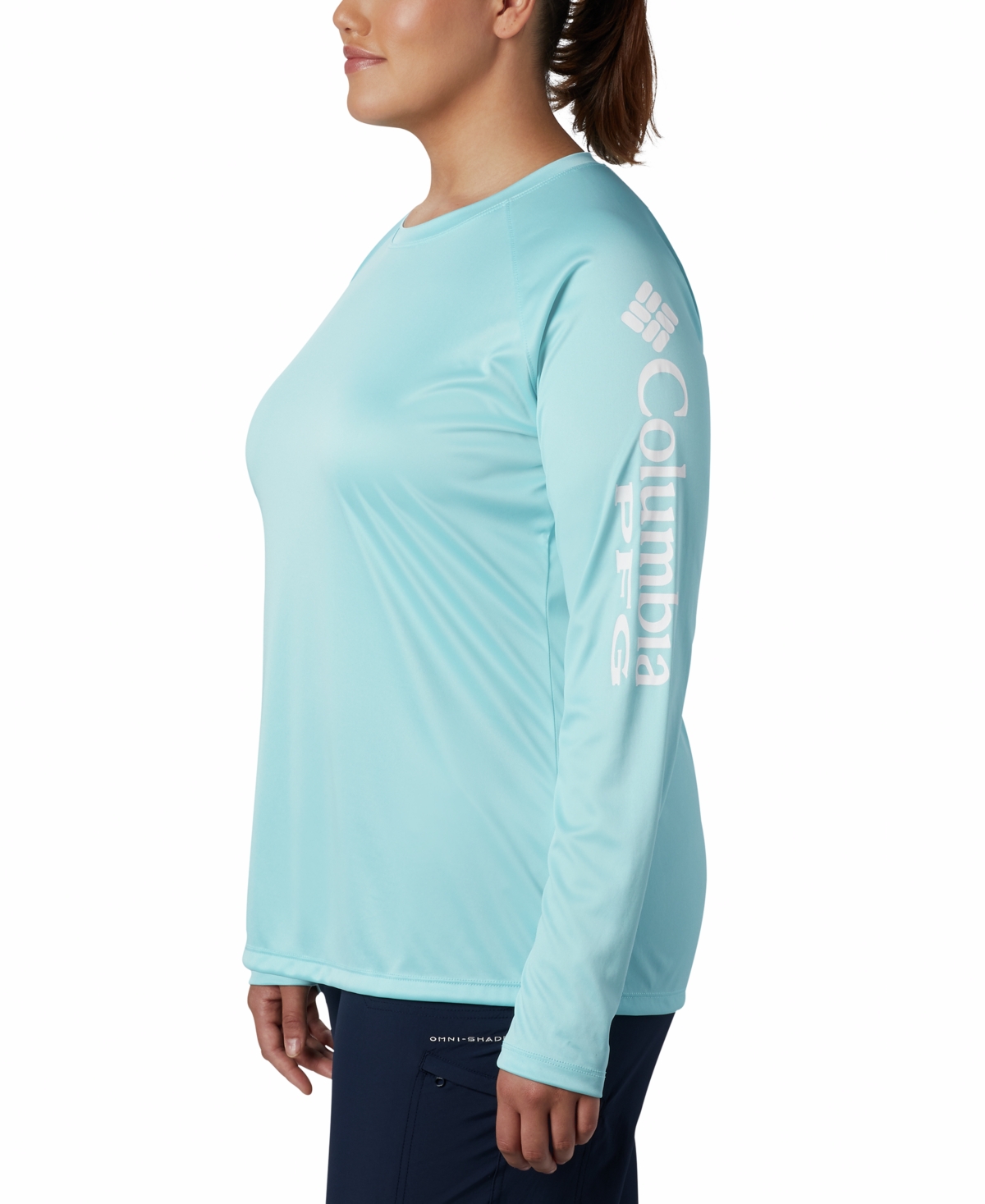Columbia Plus Size Pfg Tidal Tee Ii Omni-Shade T-Shirt