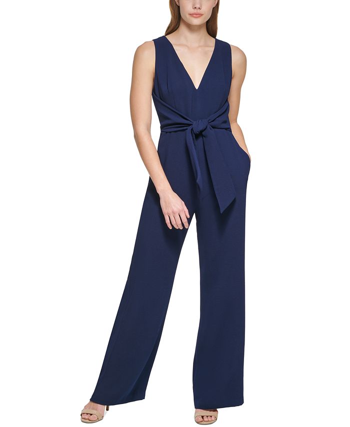 Vince camuto cheap sleeveless jumpsuit