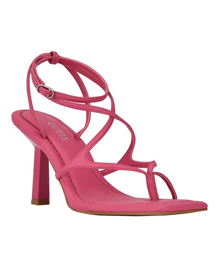 GUESS Women's Leeba Strappy Dress Sandals & Reviews - Sandals - Shoes ...