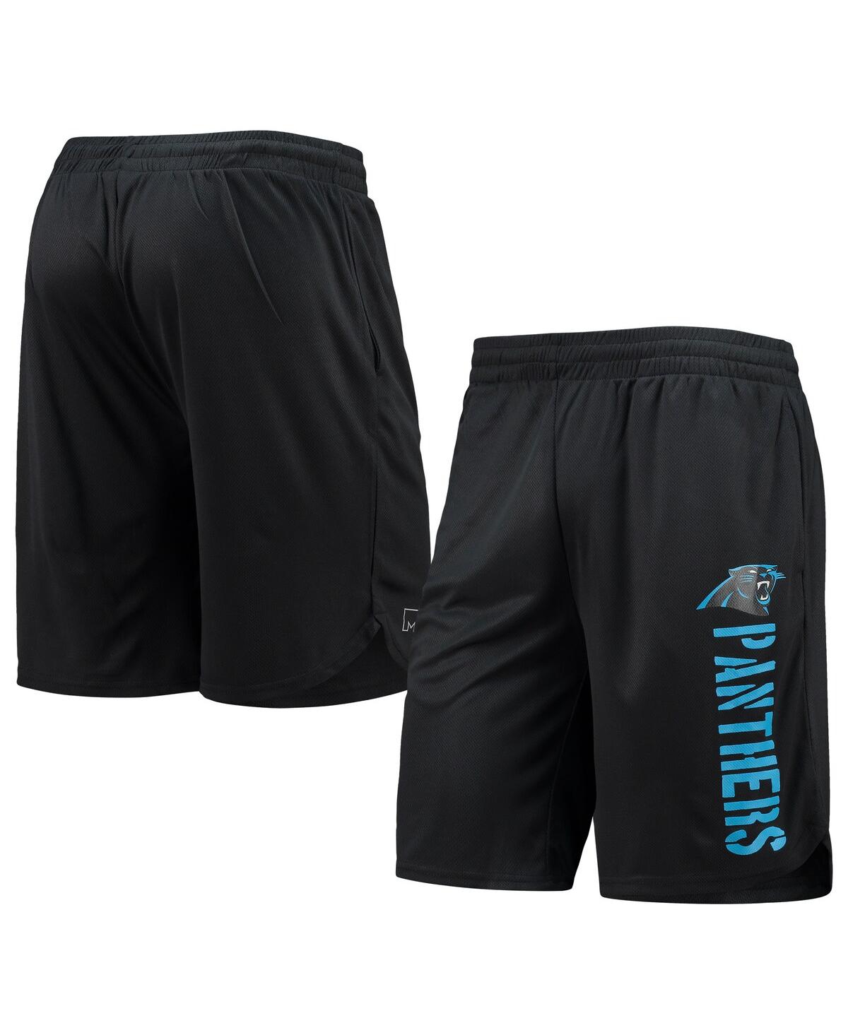 Men's Msx By Michael StrahanCarolina Panthers Training Shorts - Black