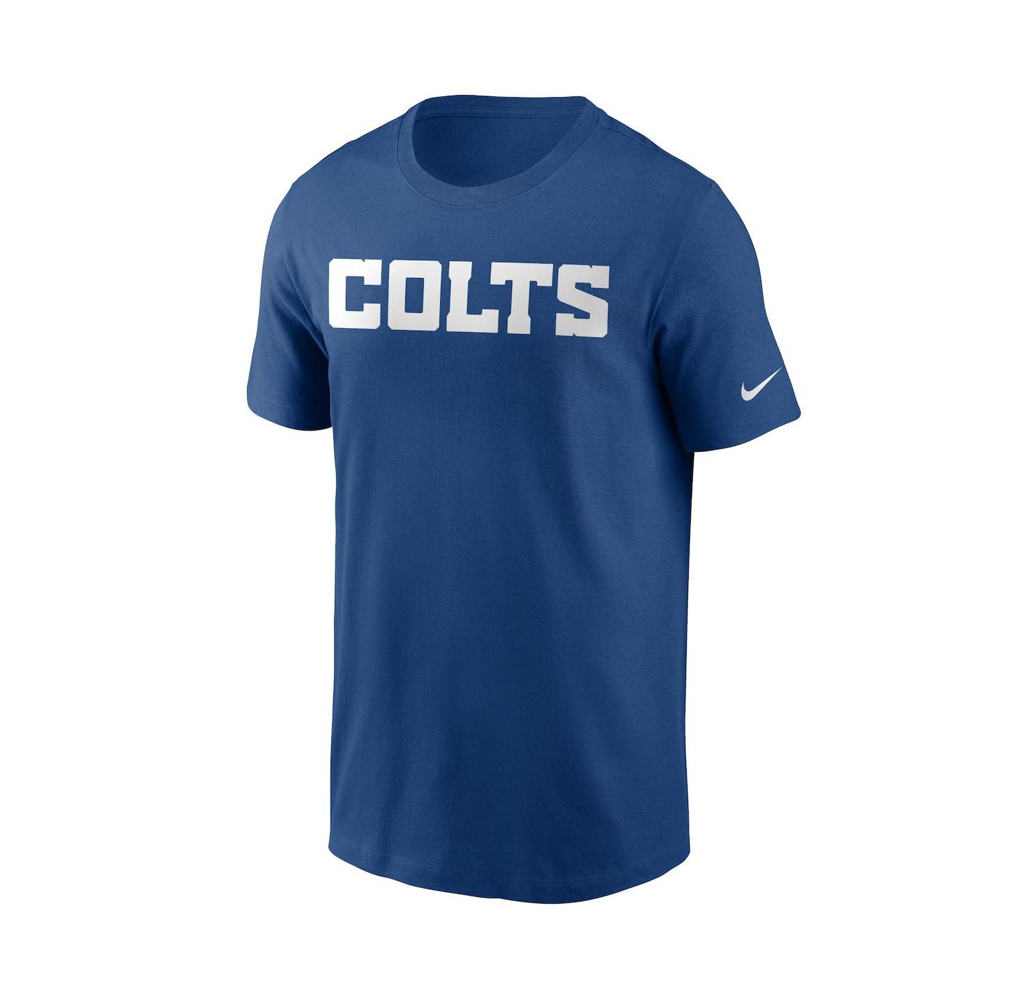 Men's Royal Indianapolis Colts Team Wordmark T-shirt