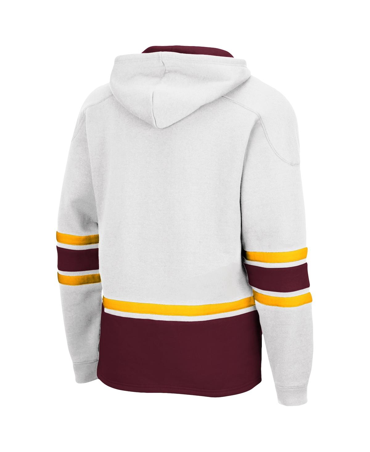 Shop Colosseum Men's  White Minnesota Golden Gophers Lace Up 3.0 Pullover Hoodie