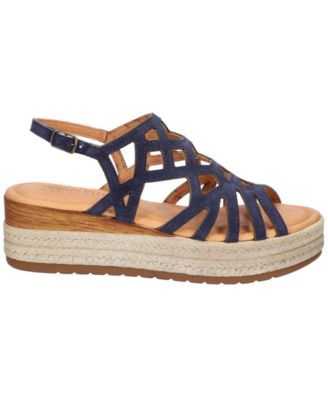 Women's Zip-Italy Wedge Sandals