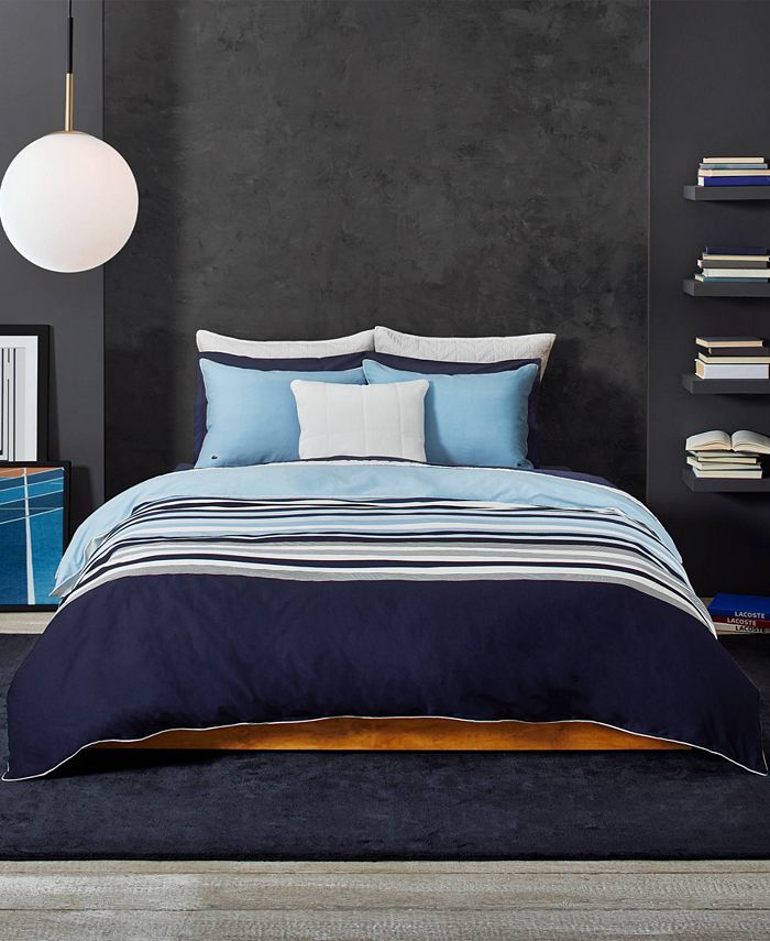 Lacoste Home Papercut Comforter Set, Twin/Twin XL - Macy's