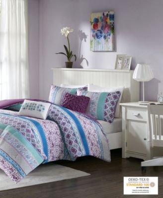 Joni Reversible 5-Pc. Comforter Set, Full/Queen