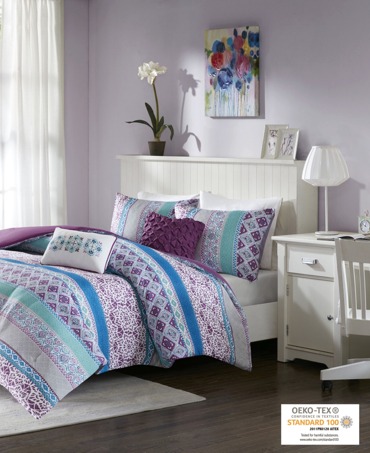 Intelligent Design Joni Reversible -Pc. Comforter Set
