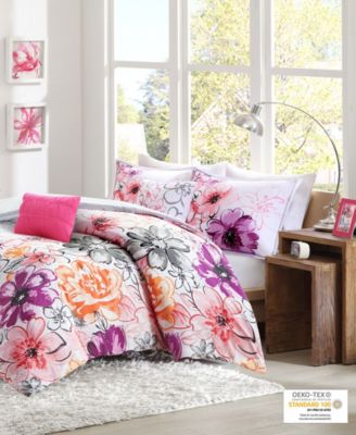 Olivia Reversible 5-Pc. Comforter Set, Full/Queen