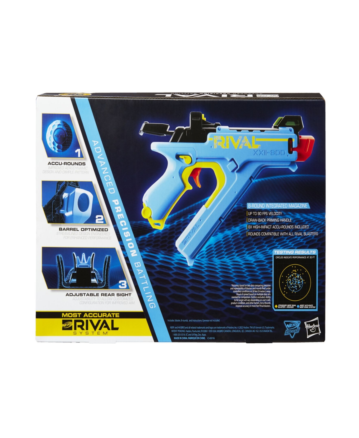 Shop Nerf Rival Vision Xxii-800 In No Color