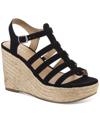 Sun + Stone Wesleyy Wedge Sandals, Created for Macy's - Macy's
