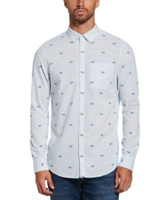 Original Penguin - Men's Printed Woven Shirt