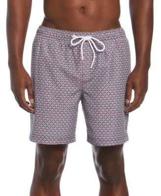 Ditsy Retro Print Swim Shorts 