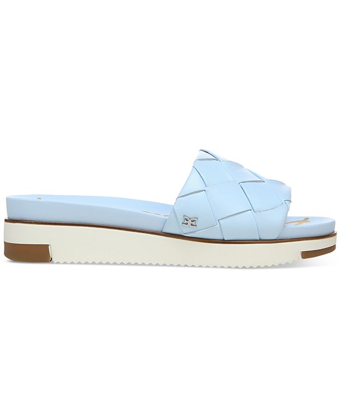 Sam Edelman Women's Adaley Woven Platform Sport Slides & Reviews