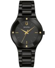 Black Bulova Watches for Women Macy s