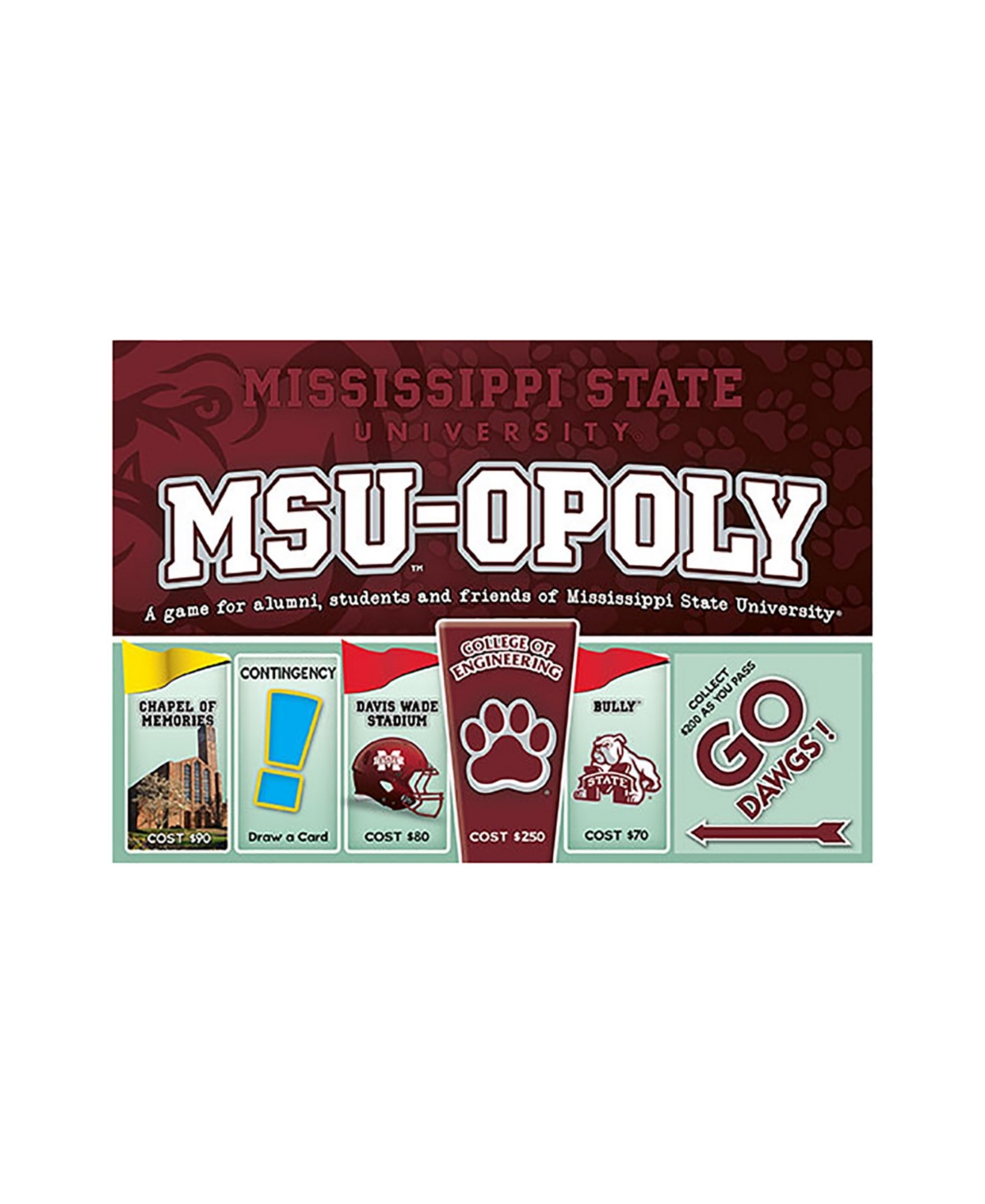 Shop Late For The Sky Msu-opoly Board Game In Multi