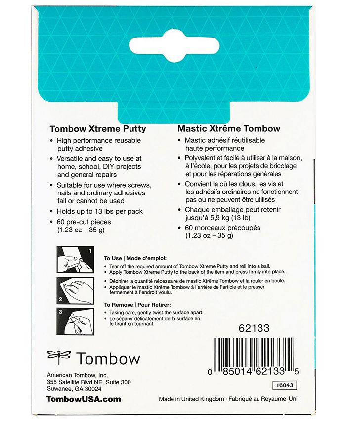 Tombow Xtreme Mounting Putty, 60Pieces Macy's