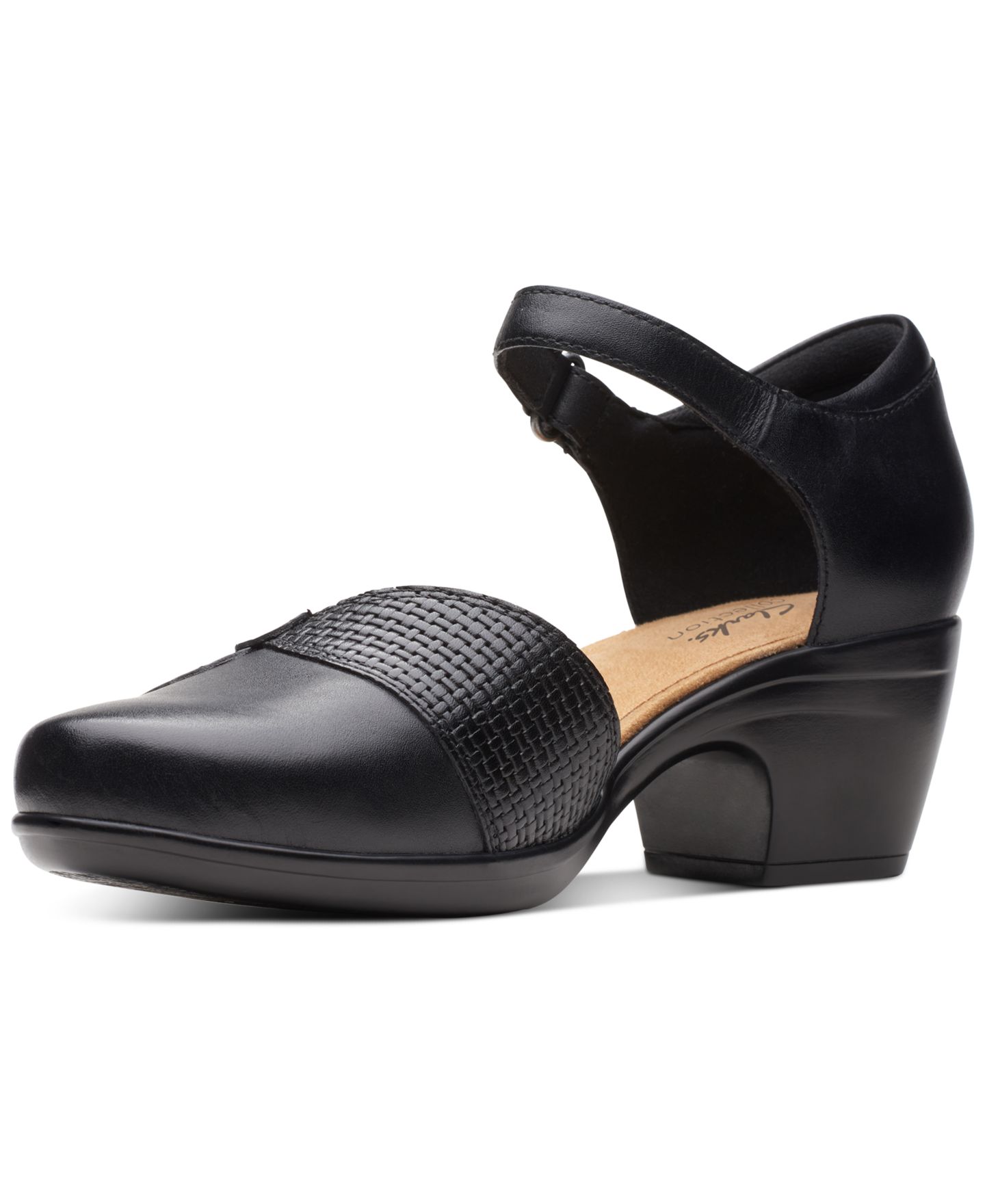 Женские сандалии Clarks Collection Emily Rae, цвет: Чёрный кожаный — фото 14