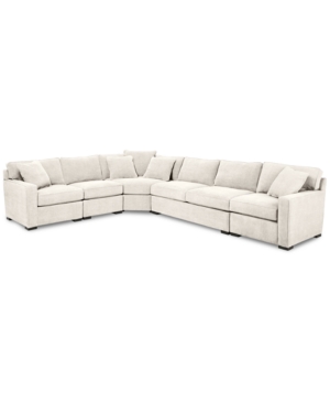 FURNITURE RADLEY 5-PC FABRIC SECTIONAL WITH APARTMENT SOFA, CREATED FOR MACY'S