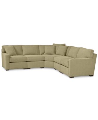 Furniture - Radley 5-Piece Fabric Modular Sectional Sofa