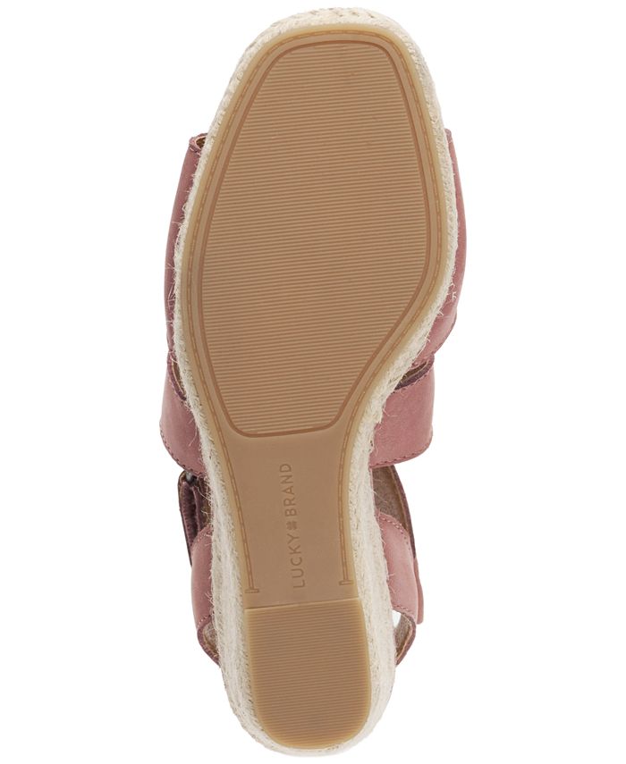 Lucky Brand Women's Mendona Espadrille Wedge Sandals & Reviews