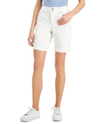 Style \u0026 Co Petite Double Button Bermuda 