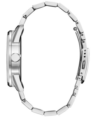 Eco-Drive Men's Classic Stainless Steel Bracelet Watch 42mm