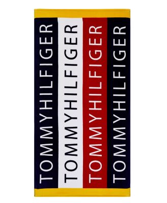 tommy hilfiger beach towel