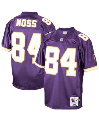 Men's Minnesota Vikings Randy Moss Mitchell & Ness Charcoal 1998