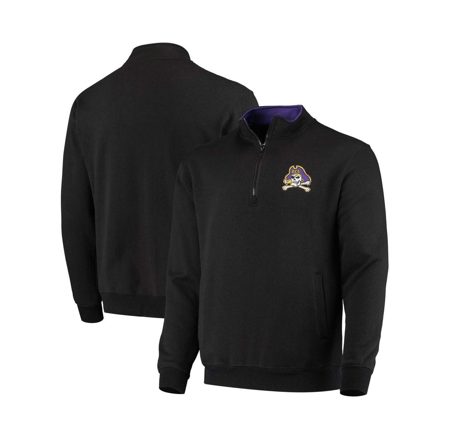 Men's ECU Pirates Tortugas Logo Quarter-Zip Jacket