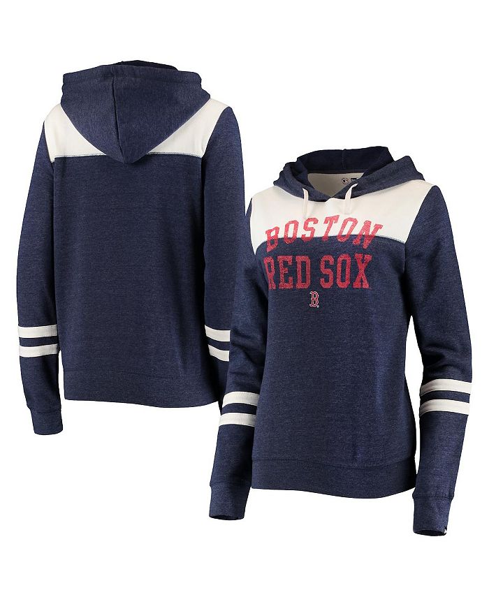 Lids Boston Red Sox Mitchell & Ness Colorblocked Fleece Pullover