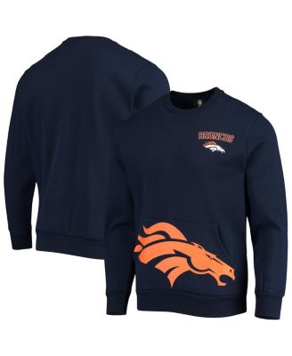 FOCO Denver Broncos Short Sleeve Hoodie, Mens Size: L