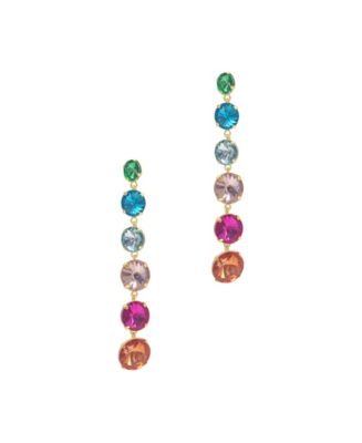 ADORNIA Multicolor Drop Earrings - Macy's