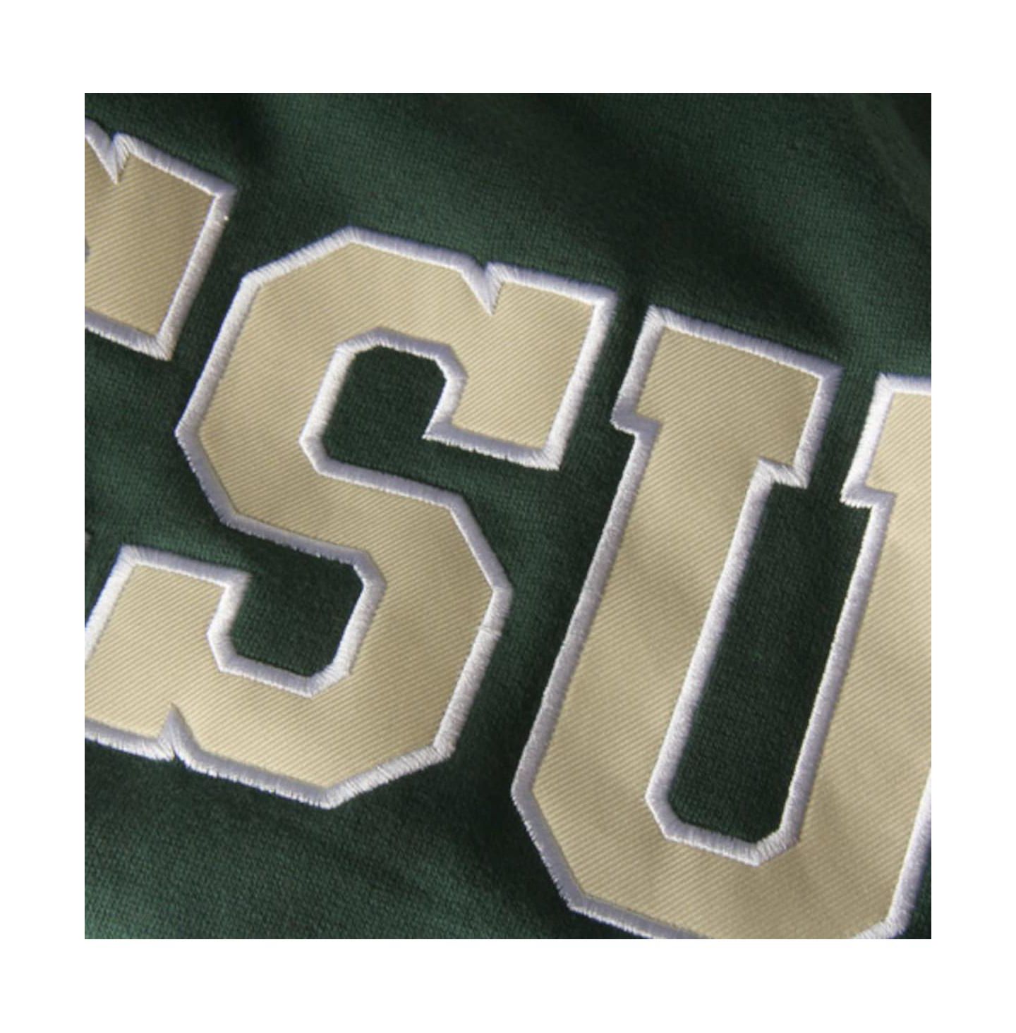 Женское худи Stadium Athletic Green Colorado State Rams Big Logo Pullover — фото 3