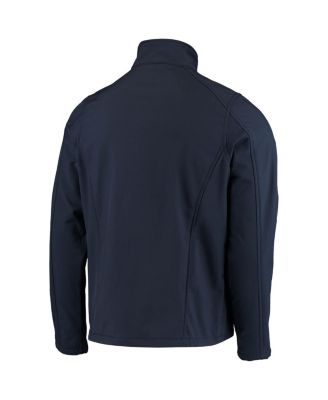 Men's Navy New England Patriots Sonoma Softshell Full-Zip Jacket