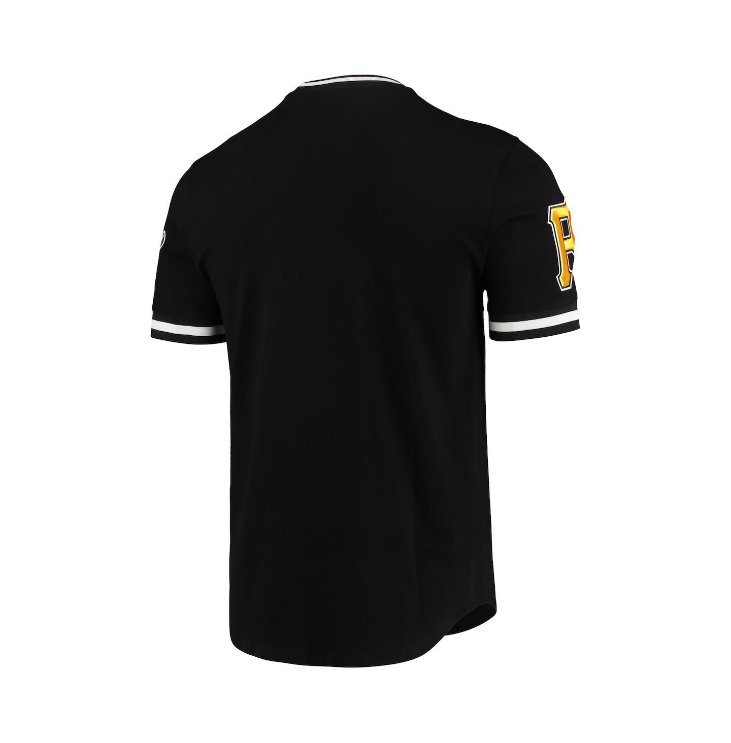 Мужская футболка Pro Standard Black Pittsburgh Pirates Team — фото 4
