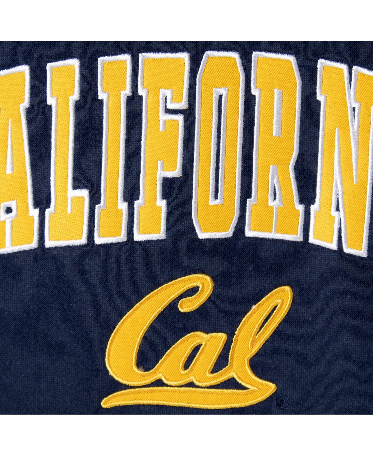 Big Boys Colosseum Navy Cal Bears 2-Hit Team Pullover Hoodie