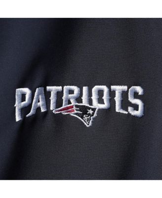 Men's Navy New England Patriots Sonoma Softshell Full-Zip Jacket