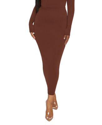 Naked Wardrobe Hourglass Compression Pencil Skirt