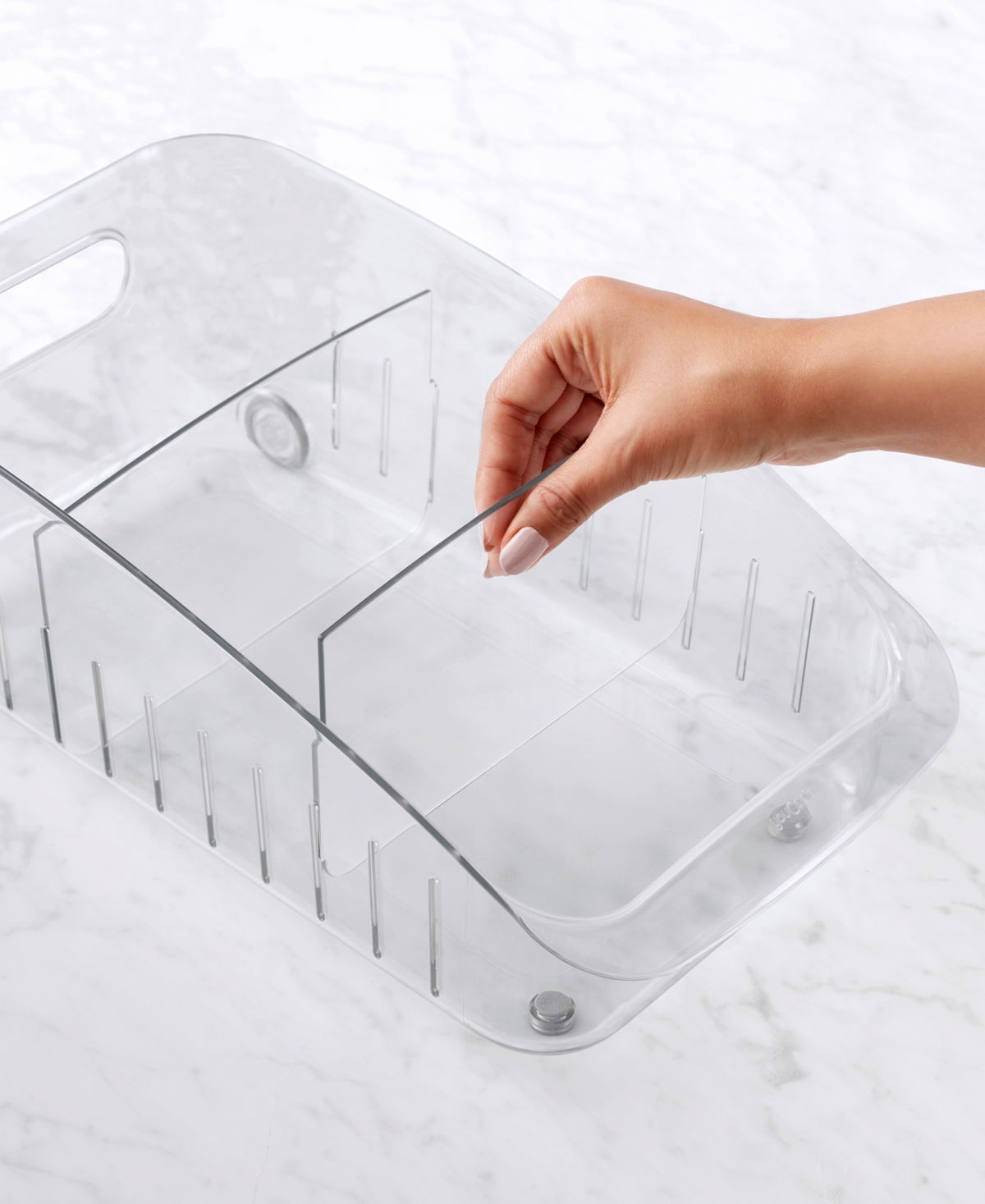 Shop Youcopia Rollout Fridge Drawer In Clear