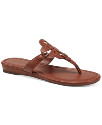 macy's tory burch miller sandals