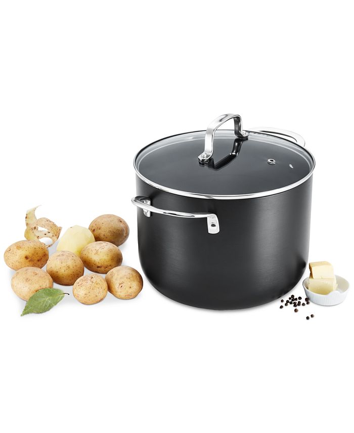 Select by Calphalon Hard-Anodized Nonstick 8-Quart Stock Pot with