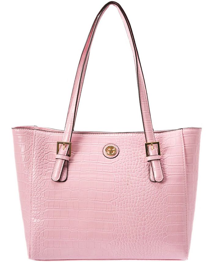Giani Bernini Croc Embossed Tote Created for Macy s Macy s