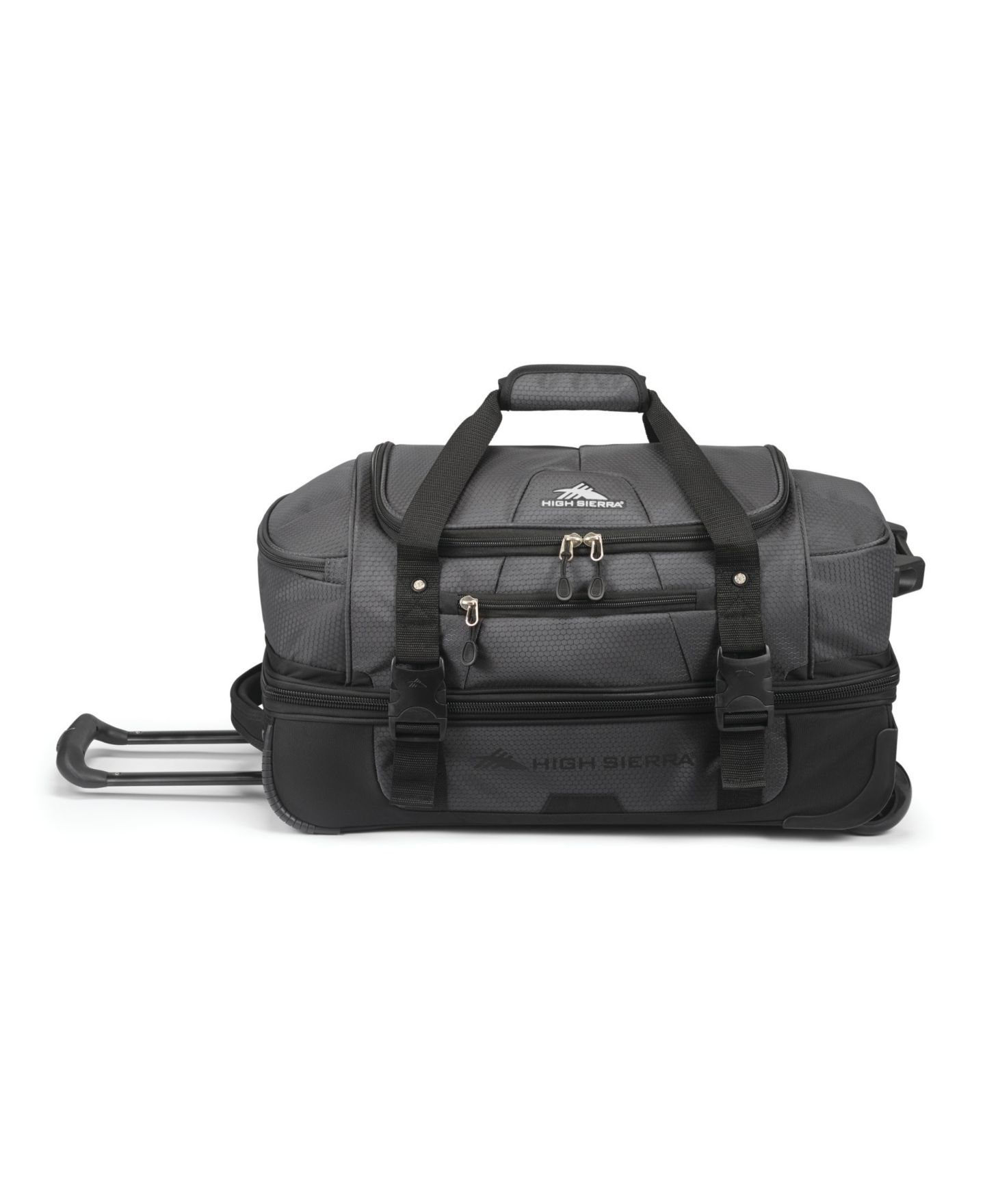 Сумка High Sierra Fairlead 22" Wheeled Duffel, цвет: Чёрный — фото 4