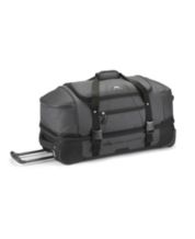 Sports Duffle Bag - Extra Large Travel Duffel Luggage Bag with Upgrade  Zipper, Durable & Water Resistant, Black (Black 47inch)